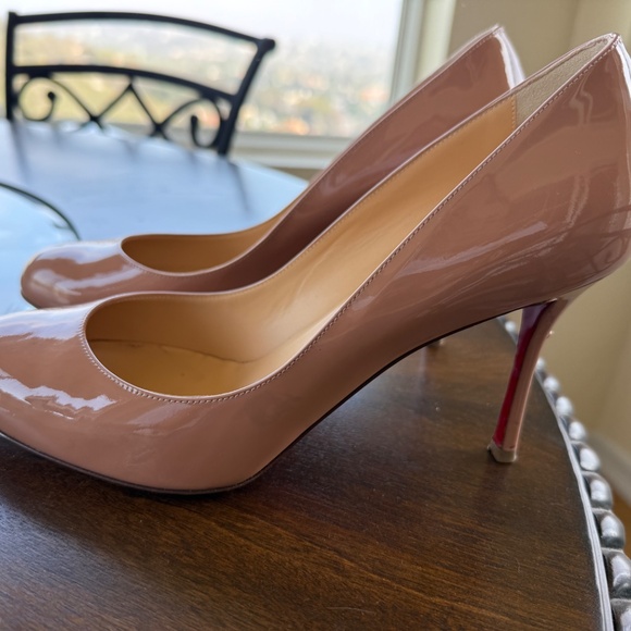 Louboutin nude patent Dolly - Picture 14 of 16